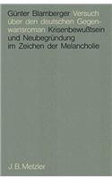 Versuch über den deutschen Gegenwartsroman