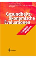 Gesundheitsökonomische Evaluationen