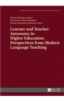 Learner and Teacher Autonomy in Higher Education