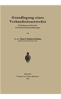Grundlegung Eines Verbandssteuerrechts