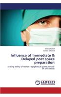 Influence of Immediate & Delayed post space preparation
