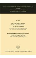 Automatische Auftragsschweißung Nach Dem Metall-Lichtbogen-Verfahren Unter Kohlendioxyd ALS Schutzgas