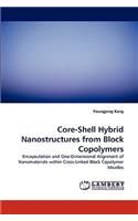 Core-Shell Hybrid Nanostructures from Block Copolymers