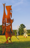 Erich Engelbrecht Château des Fougis, Parc de sculptures