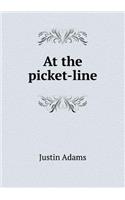 At the picket-line