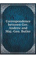 Correspondence Between Gov. Andrew and Maj.-Gen. Butler