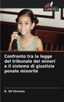 Confronto tra la legge del tribunale dei minori e il sistema di giustizia penale minorile