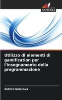 Utilizzo di elementi di gamification per l'insegnamento della programmazione