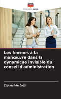 Les femmes à la manoeuvre dans la dynamique invisible du conseil d'administration