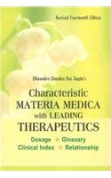 Characteristic Materia Medica with Leading Therapeutics
