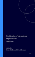 Proliferation of International Organizations, Legal Issues