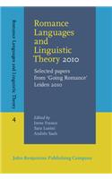 Romance Languages and Linguistic Theory 2010