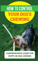 How To Control Your Dog's Chewing: Comprehensive Guide For Puppy Or Dog Owners: Stop Dog Chewing Furniture