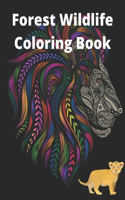 Forest Wildlife Coloring Book