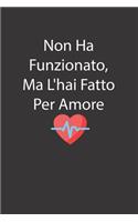 Non Ha Funzionato, Ma L'hai Fatto Per Amore