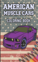 American Muscle Cars Coloring Book