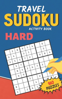 Travel Sudoku Activity Book Hard 160 Puzzles