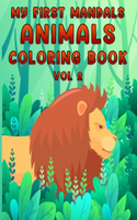 My First Mandals Animals Coloring Book Vol 2