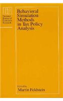 Behavioral Simulation Methods in Tax Policy Analysis
