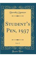 Students Pen, 1937, Vol. 17 (Classic Reprint)