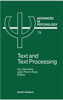 Advances in Psychology V79