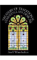 Treasury of Traditional Stained Glass Designs