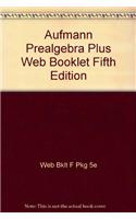 Aufmann Prealgebra Plus Web Booklet Fifth Edition