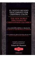 El Nuevo Mundo Descubierto Por Cristobal Colon the New World Discovered by Christopher Chlumbus