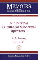 Functional Calculus for Subnormal Operators II