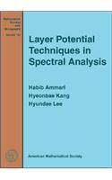 Layer Potential Techniques in Spectral Analysis