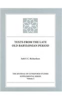 Texts from the Late Old Babylonian Period