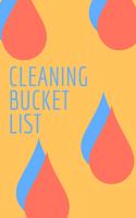 Cleaning Bucket List: Novelty Bucket List Themed Notebook