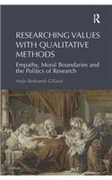 Researching Values with Qualitative Methods