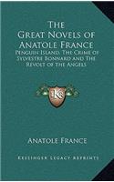 The Great Novels of Anatole France