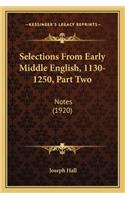 Selections From Early Middle English, 1130-1250, Part Two: Notes (1920)(English)