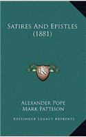 Satires And Epistles (1881)