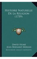 Histoire Naturelle De La Religion (1759)