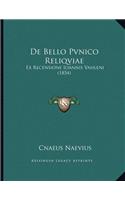 De Bello Pvnico Reliqviae