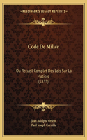 Code De Milice