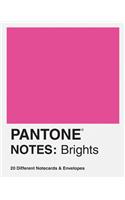Pantone Notes: 20 Different Notecards & Envelopes