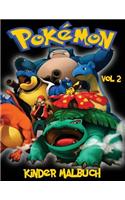 Pokemon Kinder Malbuch Volume 2