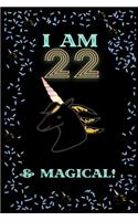 Unicorn I Am22 Notebook Birthday Gift