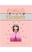Princess Elizabeth Draw & Write Notebook