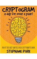 Cryptogram a Day for Over a Year: 400 of the Best Quotes Ever Cryptoquote Book