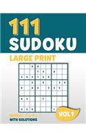 111 Sudoku Large Print