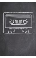 Cassette Tape Music Mixtape Notes Retro 80's Tech Journal