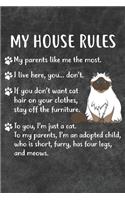 My House Rules Notebook Journal