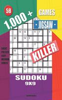 1,000 + Games jigsaw killer sudoku 9x9