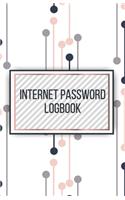 Internet Password Logbook-Small Size Alphabetical Password Notebook Organizer-5.5"x8.5" 120 pages Book 12: Keep Track of Usernames Passwords Websites-Blank Tabs Personal Password Keeper