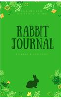 Rabbit Journal: Planner & Log Book(9 Self-Reliance Journals)